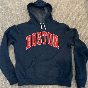 Boston Graphic Navy Hoodie